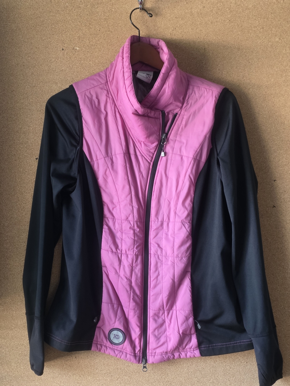 Harley-Davidson Women's Pink Label Convertible Thermal Puffer Jacket Vest XL